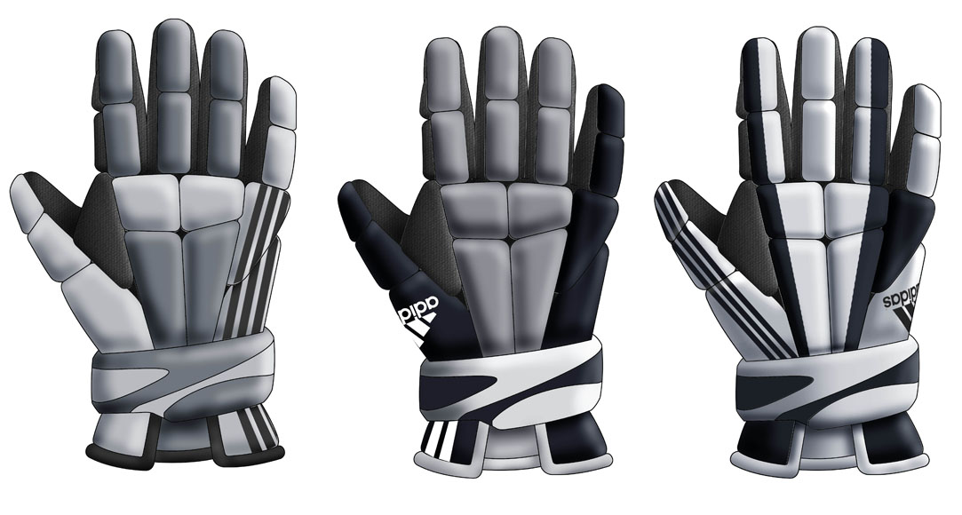 Adidas 411 Gloves | Lacrosse Protection 
