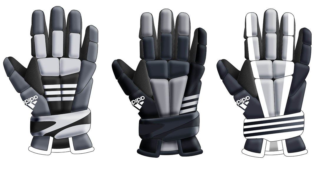 Adidas 411 Gloves | Lacrosse Protection 