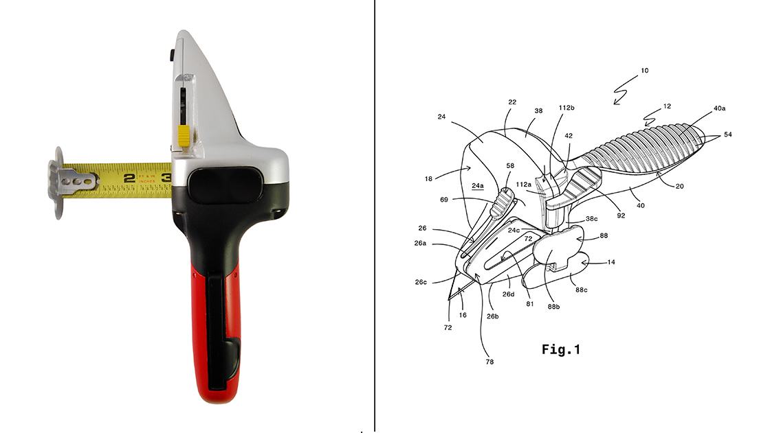 Patent Drawings DryWall Axe