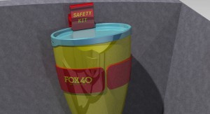Fox 40, concepts, Canister Bracket, renderings