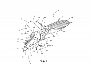 Patent Drawings, Drywall axe, drywall tools
