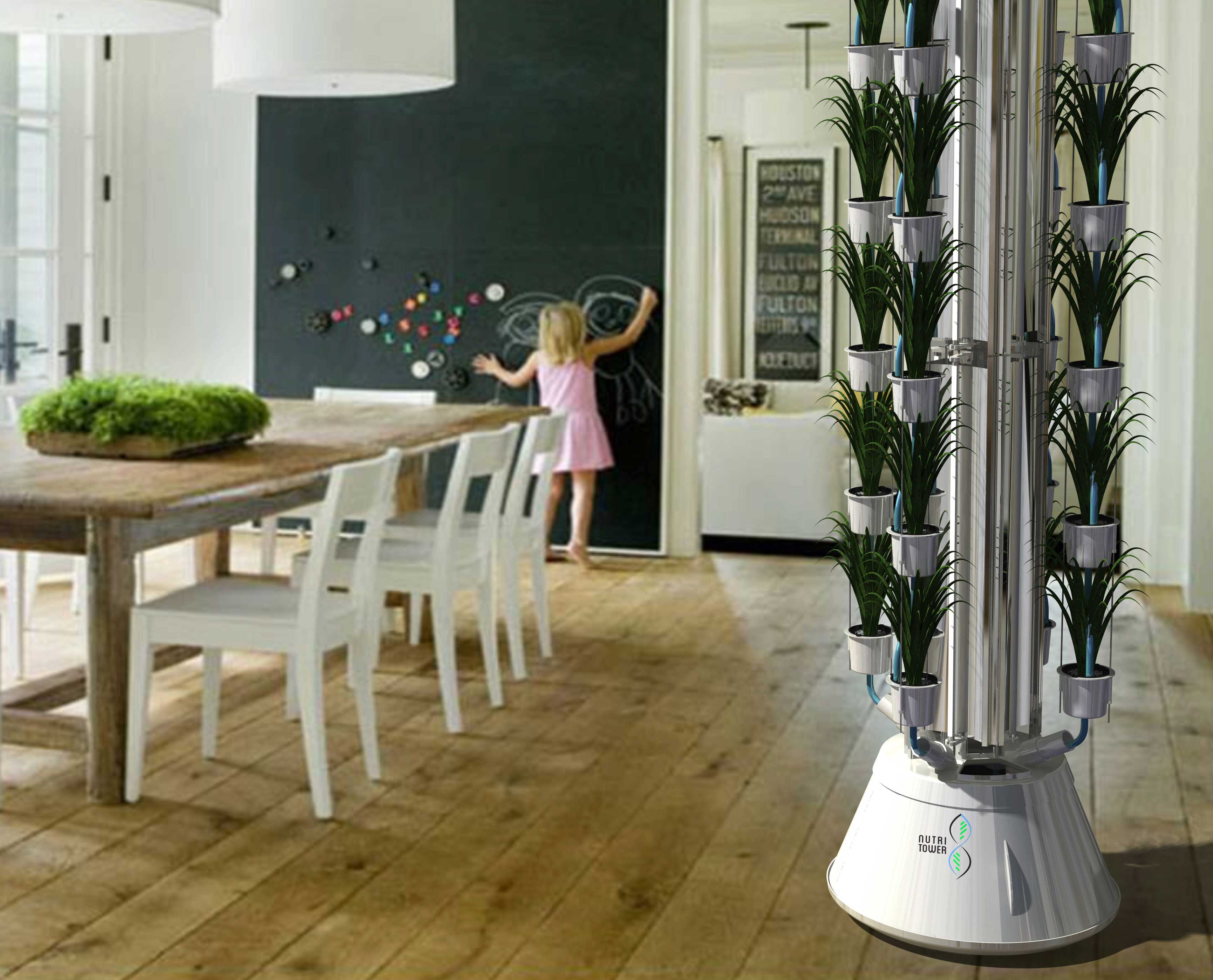 Nutri-Tower,Indoor gardening, gardening system, easy
