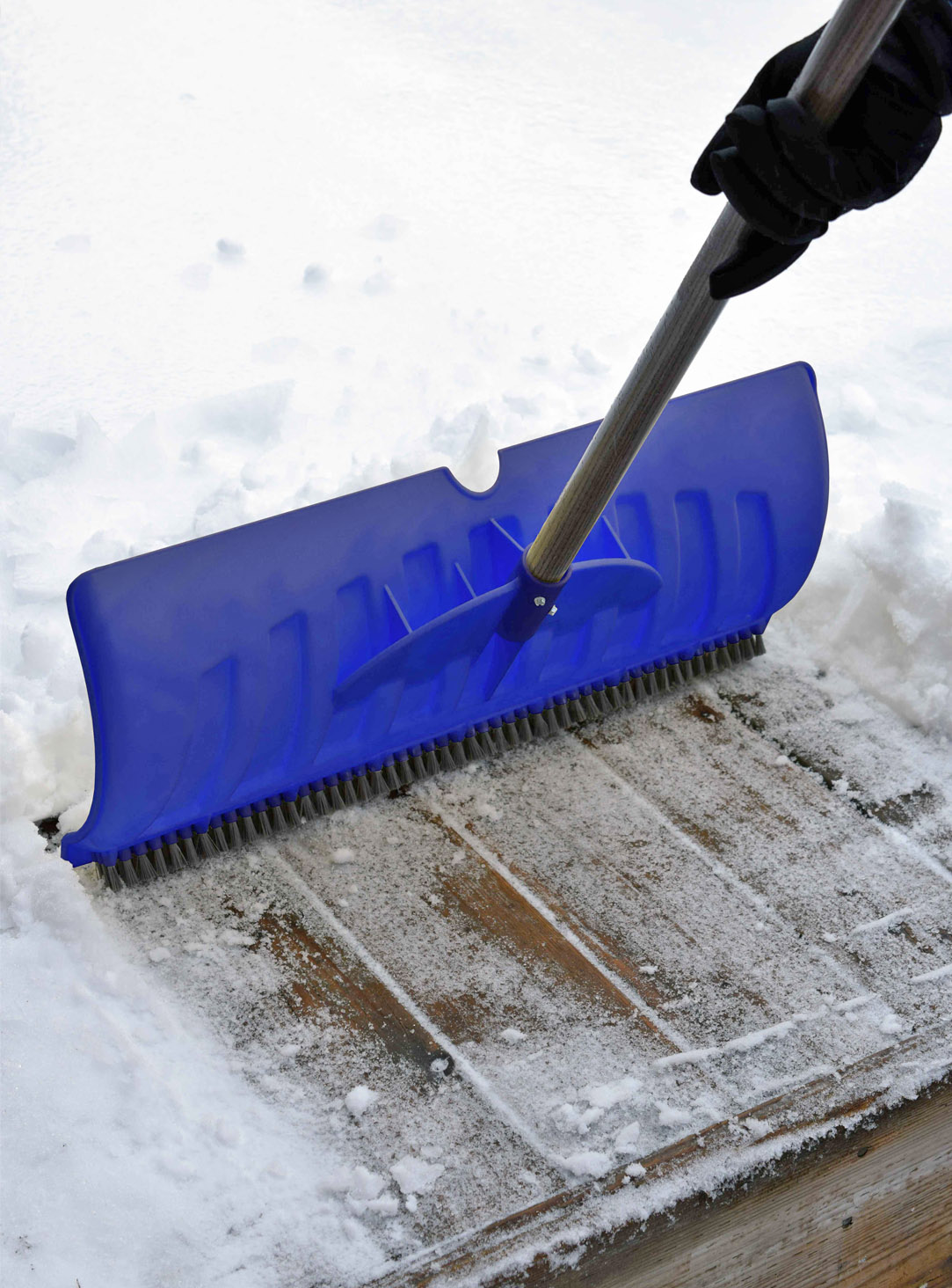 Snow Shovel cleaning the surface