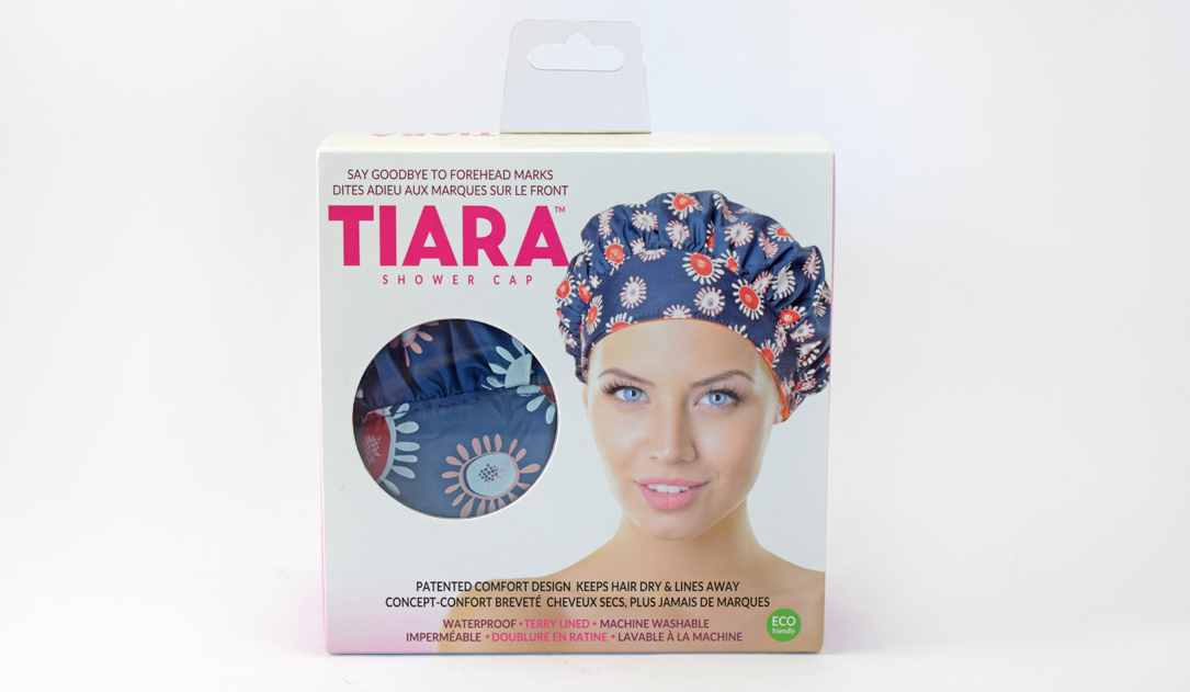 TIARA Shower Cap Packaging