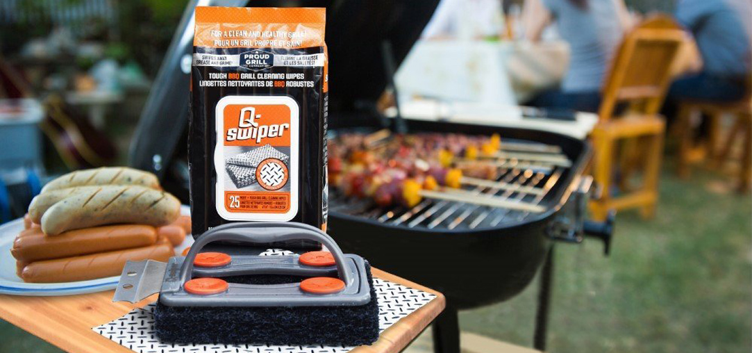 Q-Swiper BBQ Grill Cleaner, Barbecue Cleaner