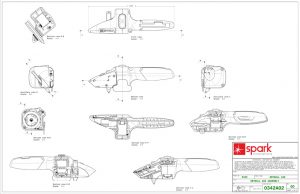 Technical Drawings, illustrations, visualization, spark innovations