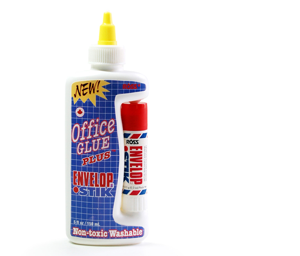 Kangaroo Pack Glue Bottle | Designing useful two in one products