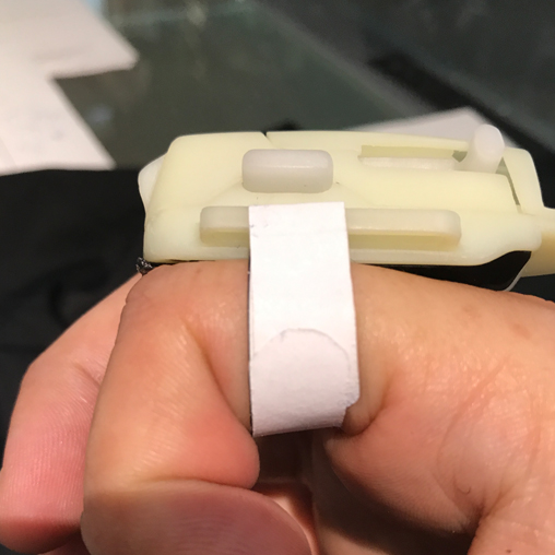 Prototype development of Finger Blade design