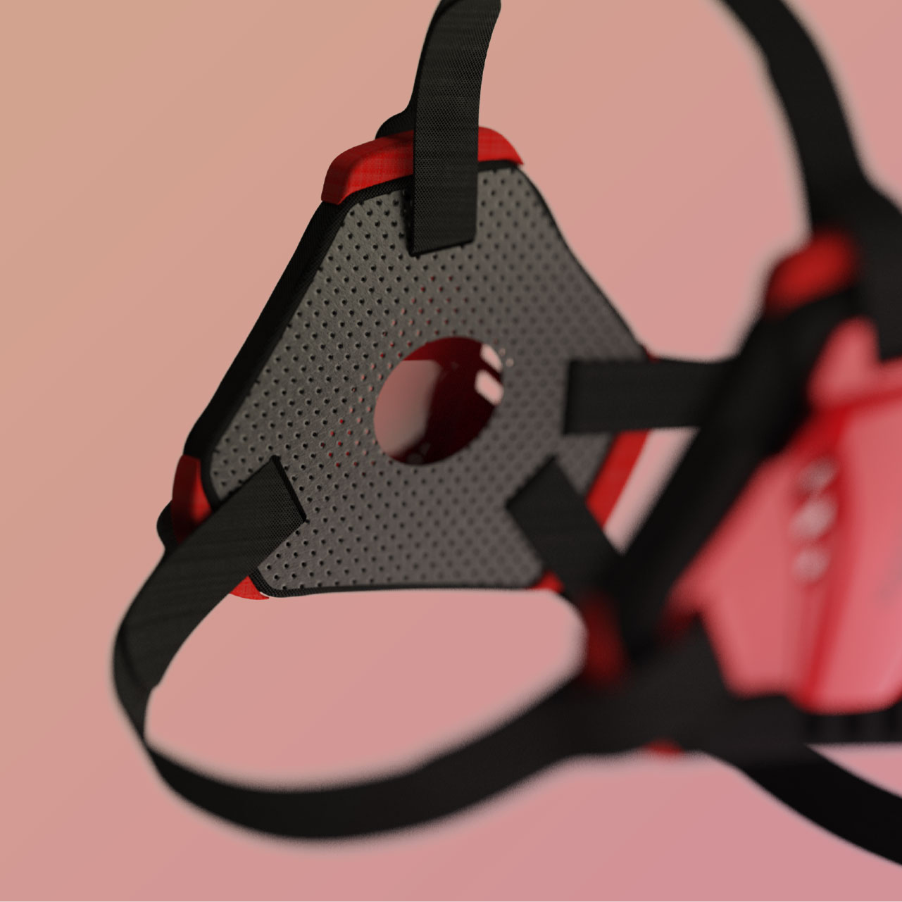 Adidas Wrestling Ear Guard Design Concept detail